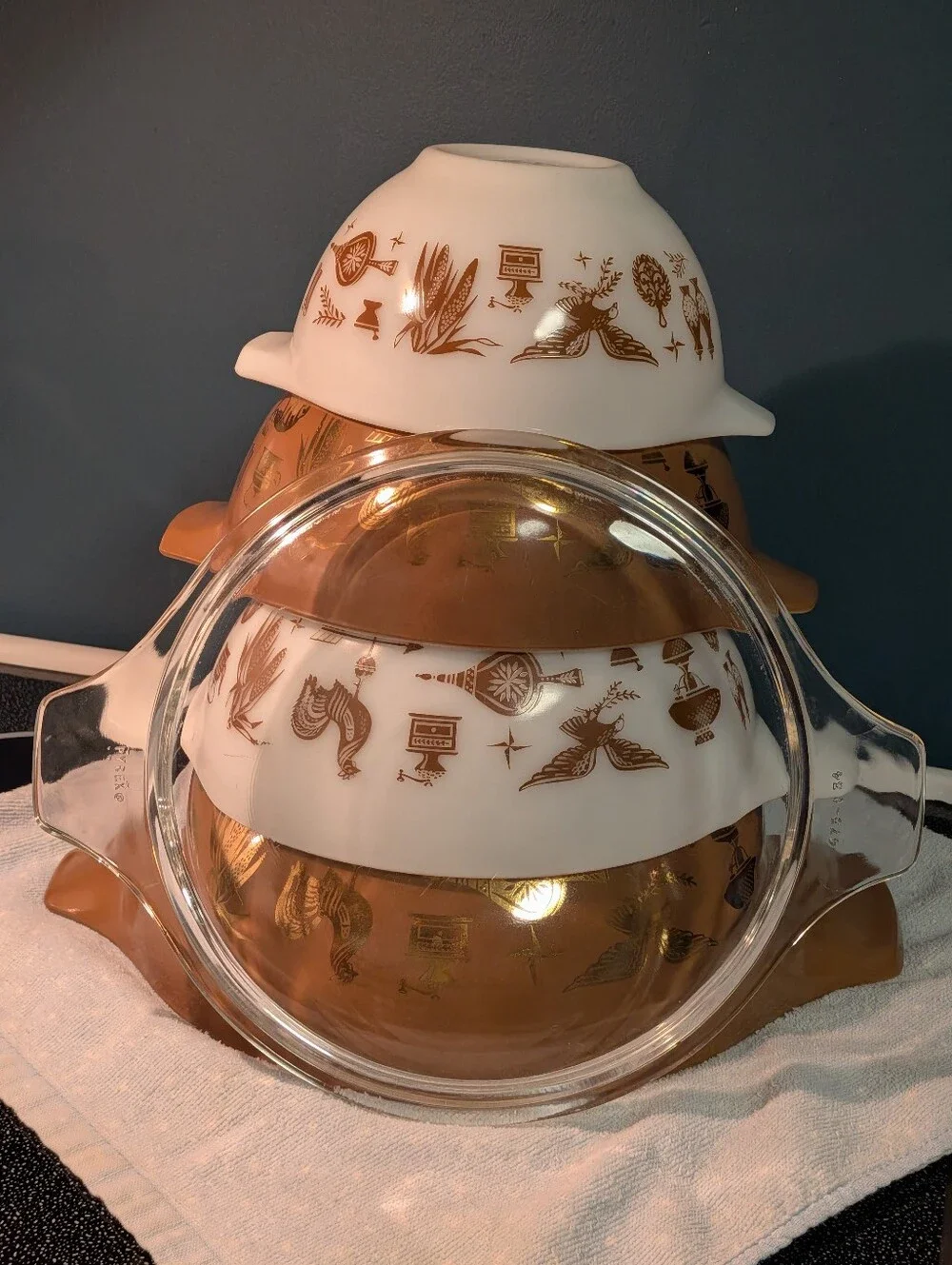 Pyrex set vintage